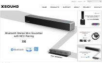 XSOUND白色简洁中英文Phpcms企业网站模板