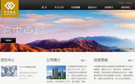 中资翰林投资公司企业官网定制