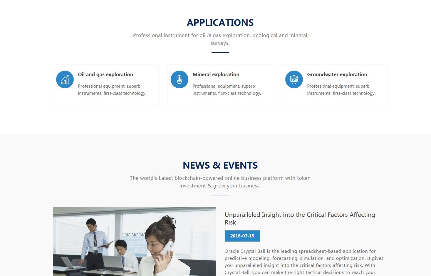 iBlueBootstrap自适应企业网站定制_003