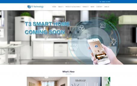 T3 Technology响应式自适应企业网站定制