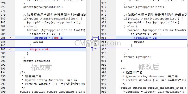 Phpcms v9默认会员注册判断用户组出错的Bug修正方法