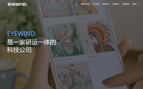 EYEWIND风眼科技响应式自适应企业网站定制
