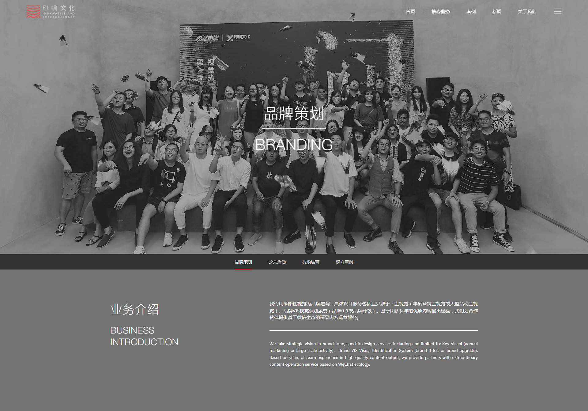 iDesignResponsive品牌策划企业网站